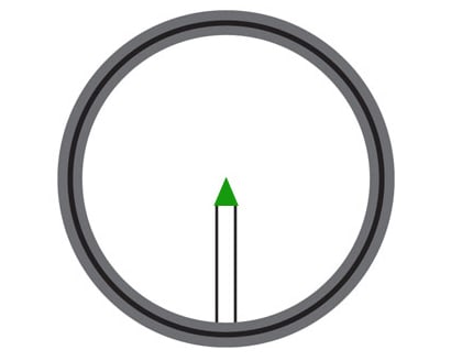 Trijicon TR21G Accupoint 1.25-4x24 Green Triangle