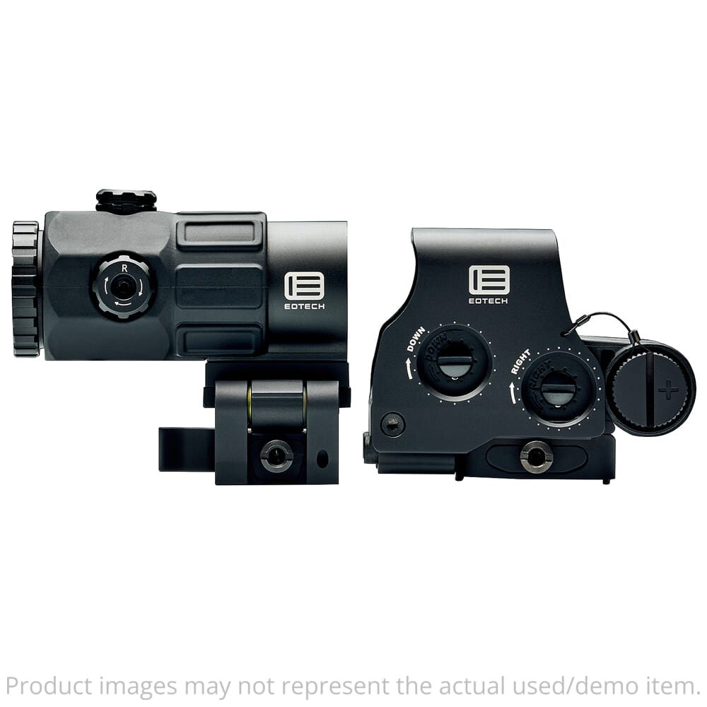 EOTech USED HHS Complete System Including EXPS3-4 HW S, G45 Magnifier and (STS) Switch-to-Side Mount w/Quick Detach HHS-V-EOT Scratched Battery Cap UA4982