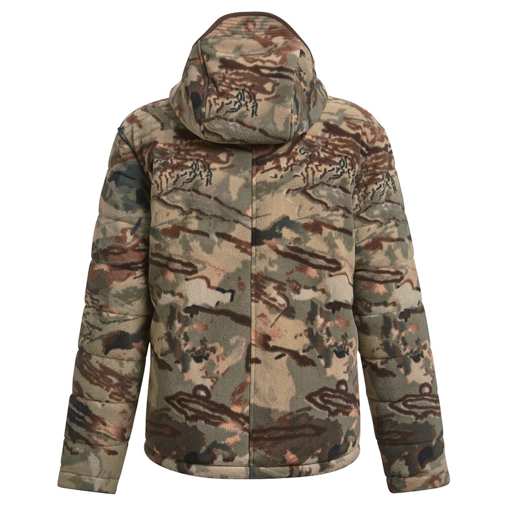 Under Armour Whitetail Women's Rut Windproof Jacket UA Forest All Season Camo/Timber XL 1378819-994005