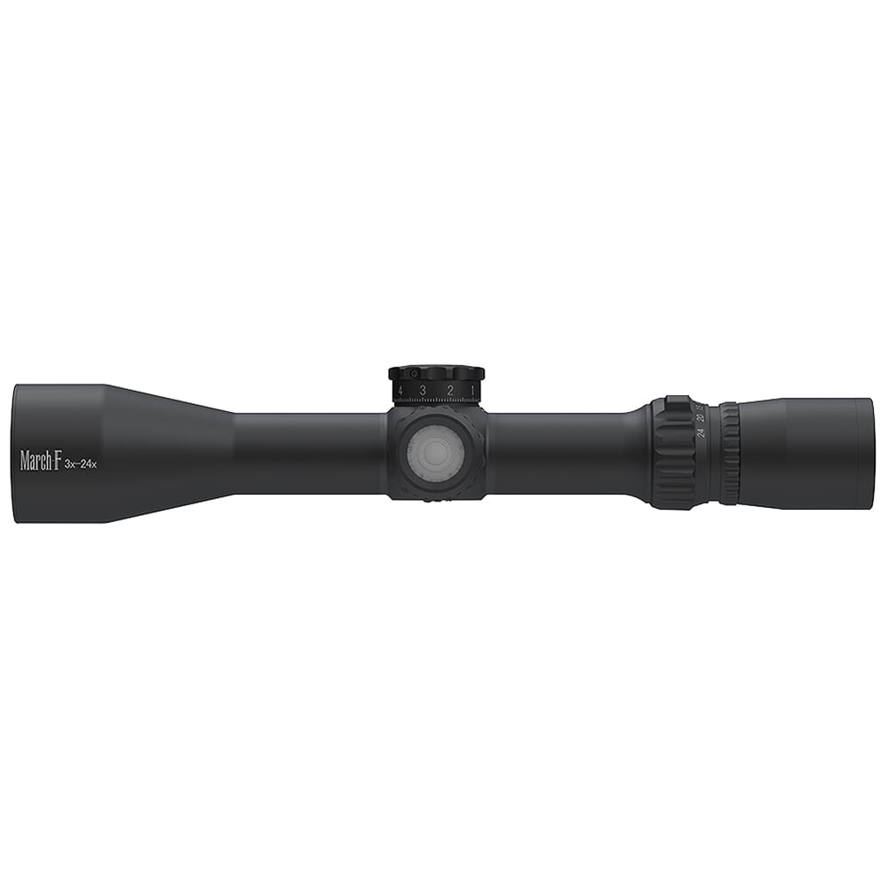 March F Tactical 3-24x42mm FML-MB Reticle 0.1 MIL FFP Riflescope D24V42FIML-FML-MB-800293