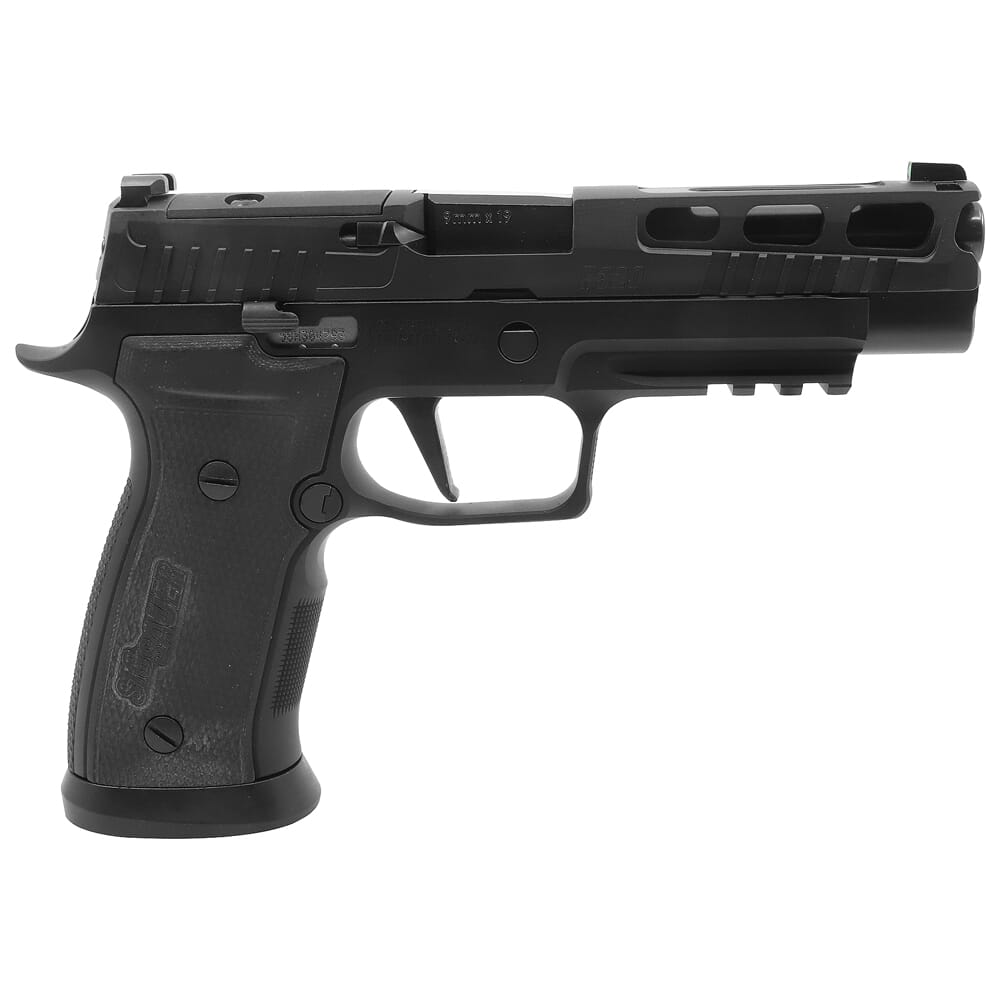 Sig Sauer P320 X-Series 9mm 4.7" Bbl Optic Ready Pro-Cut Full-Size Low-Capacity Pistol w/(2) 10rd Mags, XRAY3 & AXG Mod Grip 320AXGF-9-BXR3-PRO-R2-10