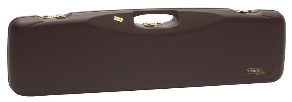 Negrini One Gun Semi-Auto/Pump 36" Case Brown/Blue 1607ALR/4792