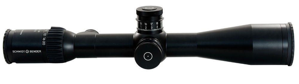 Schmidt Bender PMII 3-20x50 L/P Klein MRAD Locking MTC CCW
