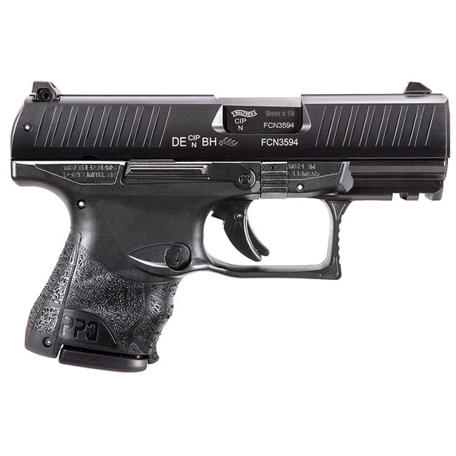 Walther PPQ M2 SC 9mm Black 10/15 round Pistol w/ 2 Mags 2815249