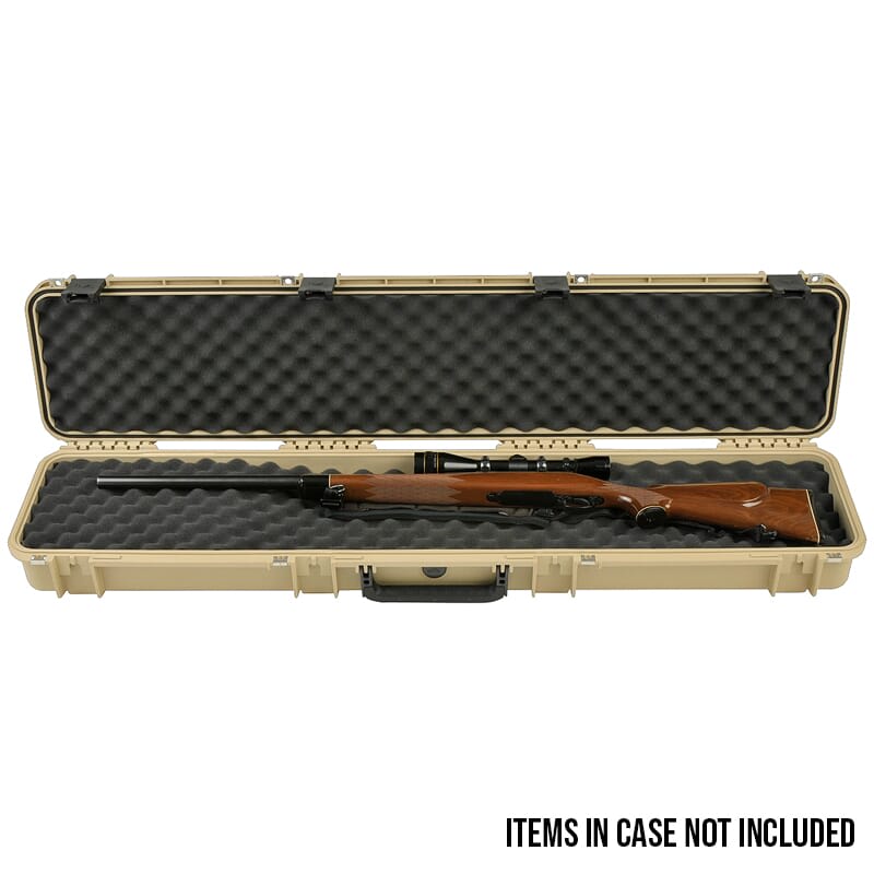 SKB iSeries Single Rifle Convolute Foam Tan Case 3i-4909-SR-T