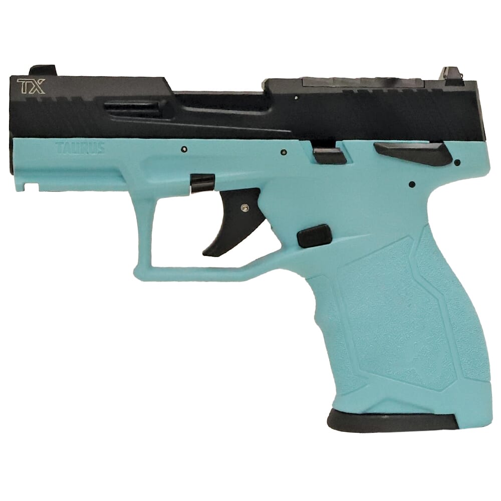Taurus TX22 Compact .22 LR Cyan/Black 3.6" Pistol w/(2) 13rd Mags 1-TX22131C