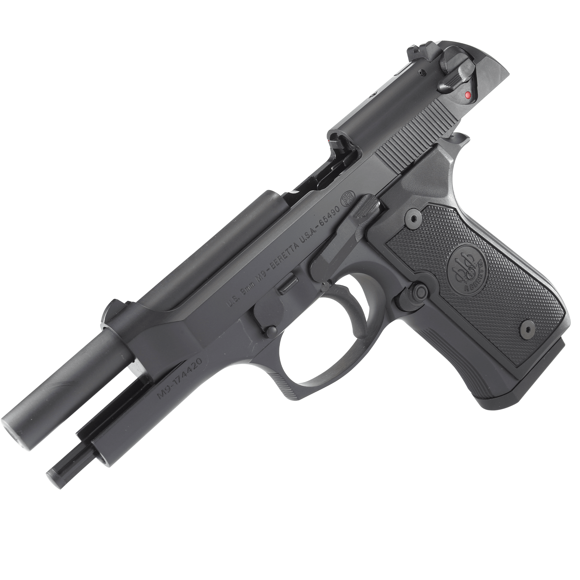 Beretta M9 (CA Compliant) 9mm Dbl/Sngl 10rd Pistol-img-3