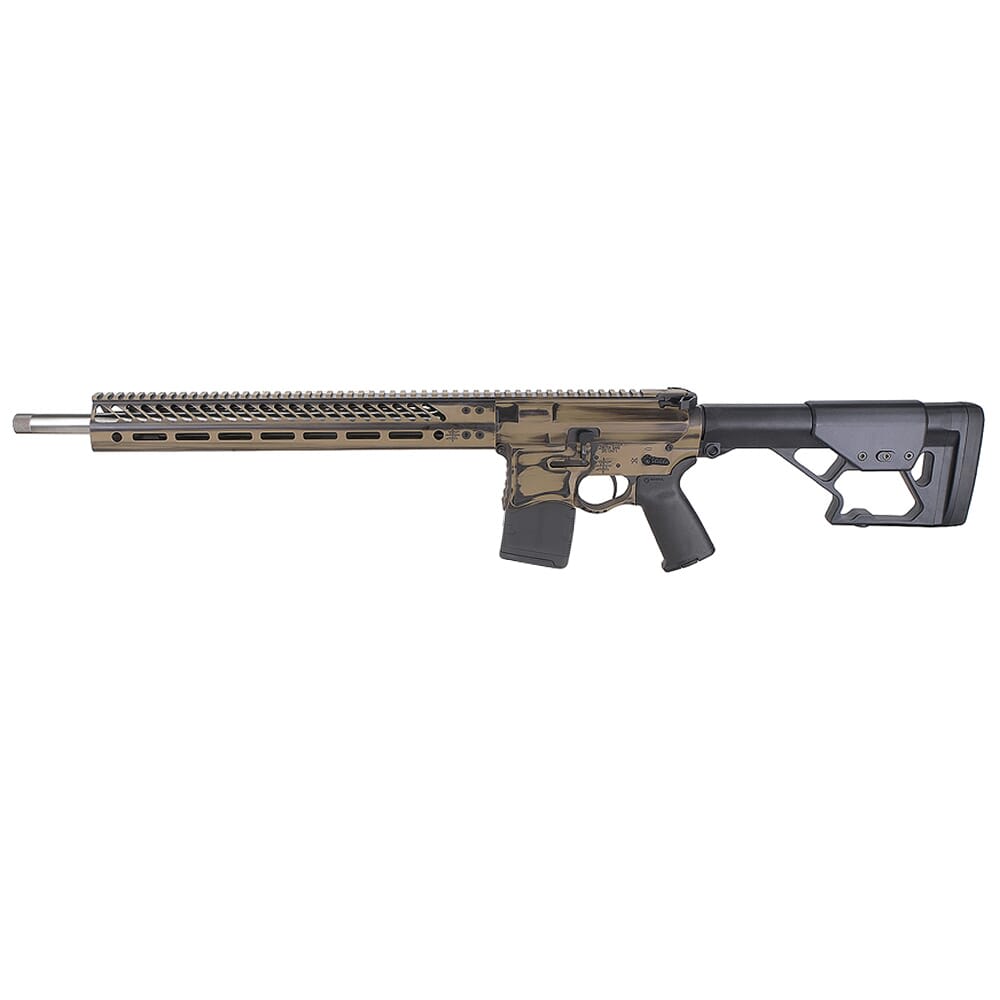 Seekins Precision DMR 6mm ARC 18" 1:8" 5/8-24 TPI Bbl Battle Worn FDE Rifle 0011300117-F-FDE-BW