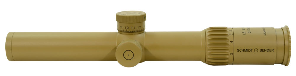 Schmidt Bender PM II 1.5-8x26 Short Dot DMR CW RAL8000