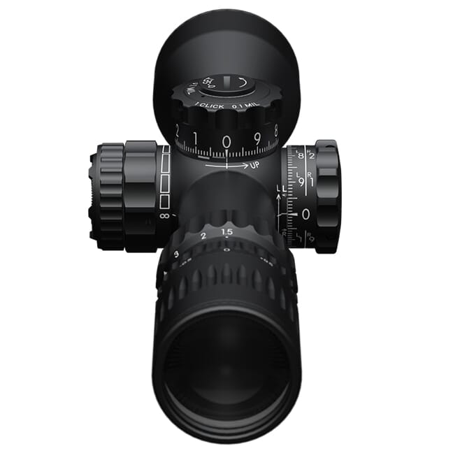March Compact 1.5-15x42mm FD-1 Reticle 0.1 MIL SFP Illuminated Riflescope D15V42TIML-FD-1