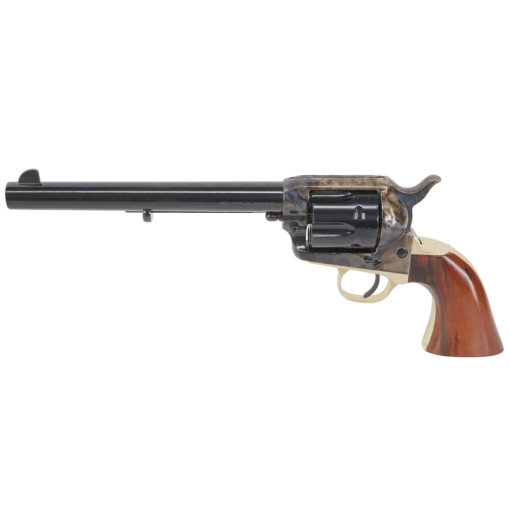 Uberti 1873 Cattleman II Brass .44-40 Win 7.5" Bbl Ret Firing Pin C/H Frame Brass B/S & T/G 6rd Revolver 356350