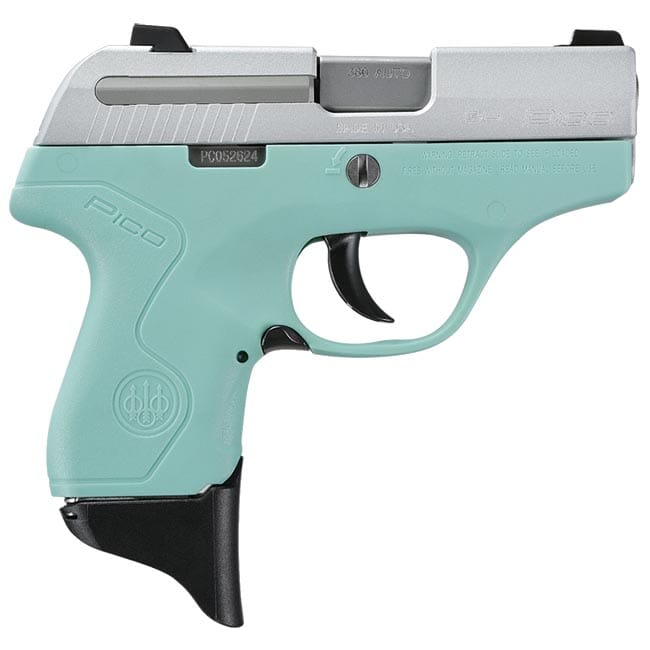 Beretta Pico Inox RE Blue .380 ACP DA 6rd Pistol JMP8D75