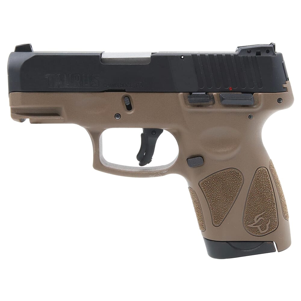 Taurus G2S 9mm BR/Bk 3.26" BL Pistol w/(2)7rd Mags 1-G2S931B