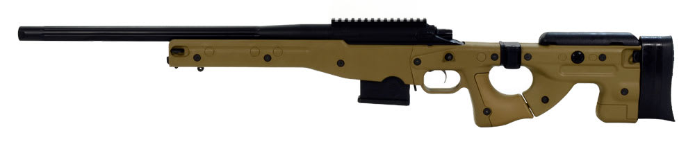 Surgeon Scalpel 223 Remington-FDE AI Folding Stock-Jewel Trigger-20in Fluted-Threaded