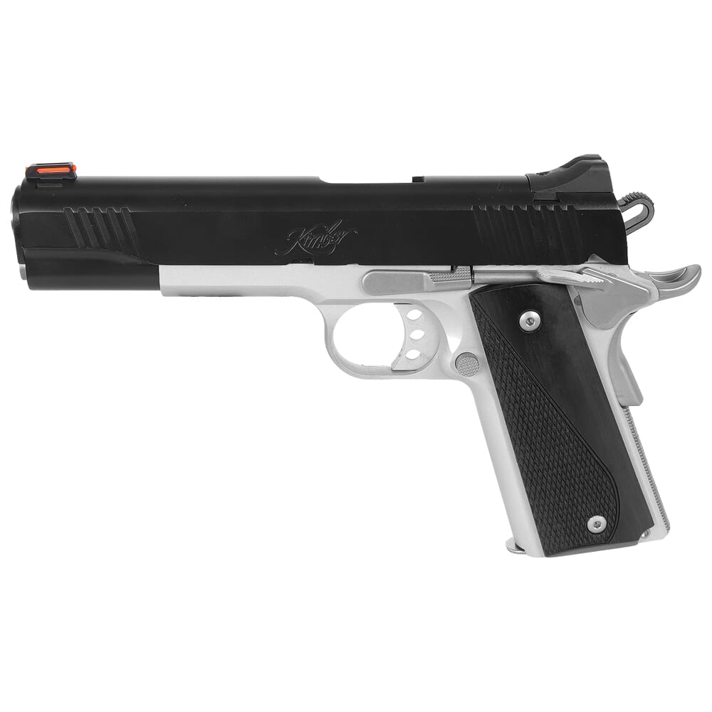 Kimber 1911 Custom LW 9mm 5" Bbl Black/Stainless Pistol w/Black Laminate Grips 3700612