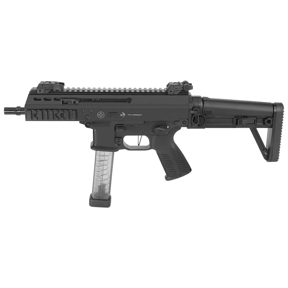 B&T APC9 PRO 9mm 6.7" Bbl Limited Edition Short Barreled Rifle w/Elftmann Trigger, 1/2"x28 TPI Tri-Lug, & MBT Tele-Folding Stock (NFA) BT-36039-LTD
