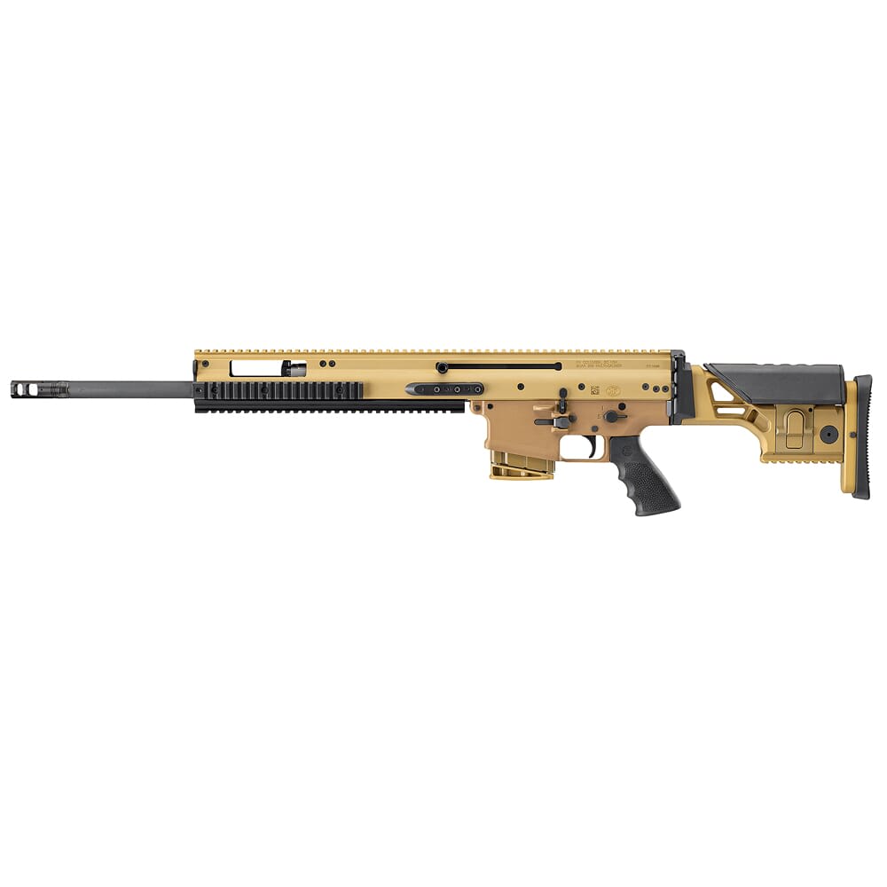 FN SCAR 20S NRCH 6.5 Creedmoor 20" 1:8" Bbl Semi-Auto FDE Rifle w/(1) 10rd Mag 38-100543-2