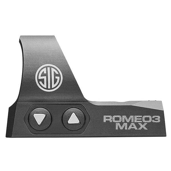 Sig Sauer ROMEO3 MAX, 1x30mm, 6 MOA, 1.0 MOA Adjust, M1913 Mount, Black SOR32003