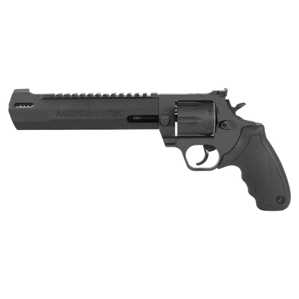 Taurus Raging Hunter .44 Mag 8 3/8" 6rd Bk Matte Black w/Deluxe Black Case Revolver 2-440081RH-DLX
