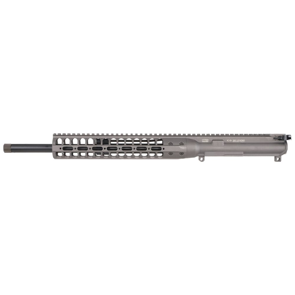 LWRC ICDI Direct Impingement .350 Legend 16" 1:16" 9/16x24" Bbl Tungsten Grey Complete Upper Receiver ICDIU35TG16L