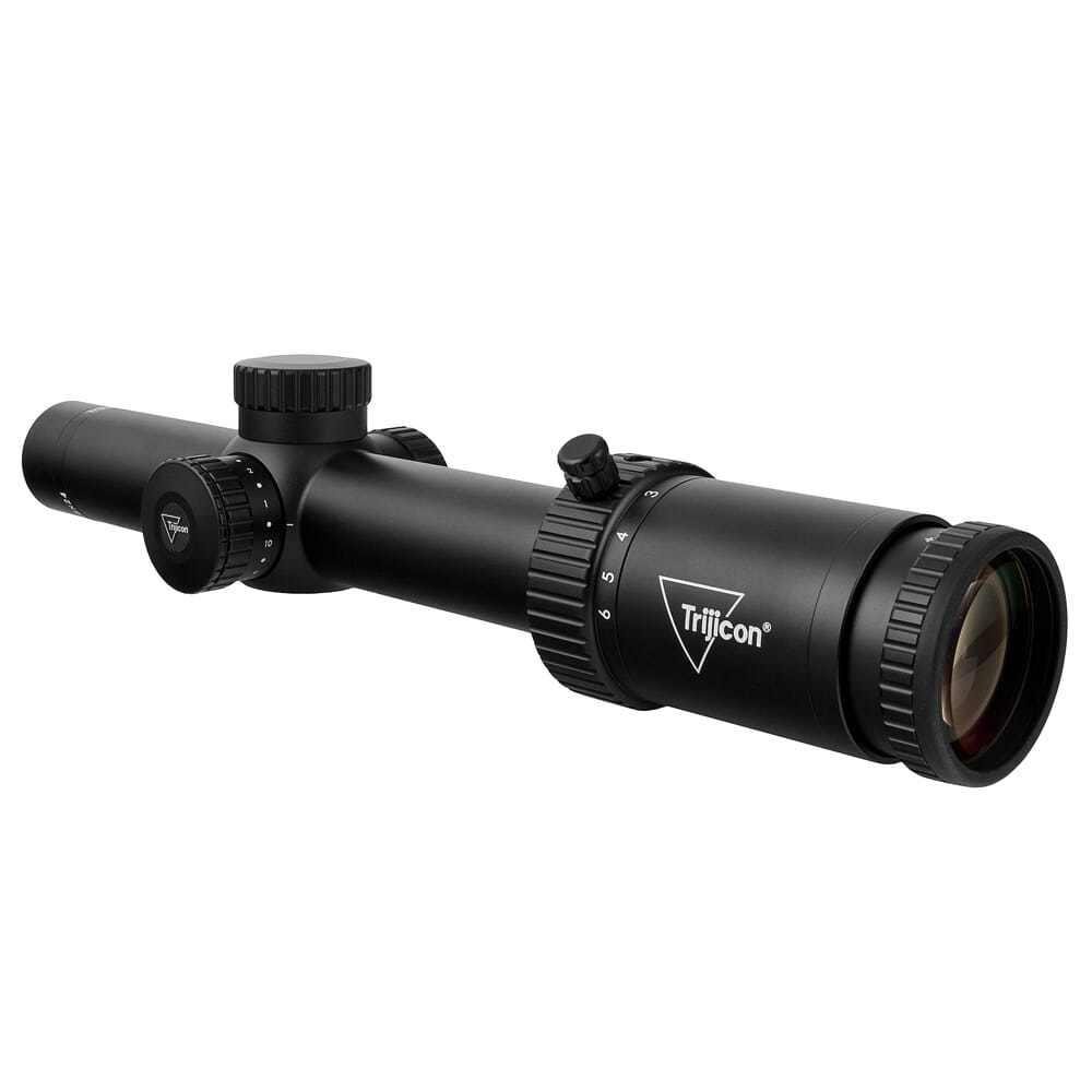 Trijicon Credo HX 1-6x24 FFP w/ Green MOA Segmented Circle, 30mm, Satin Black Riflescope 2900022
