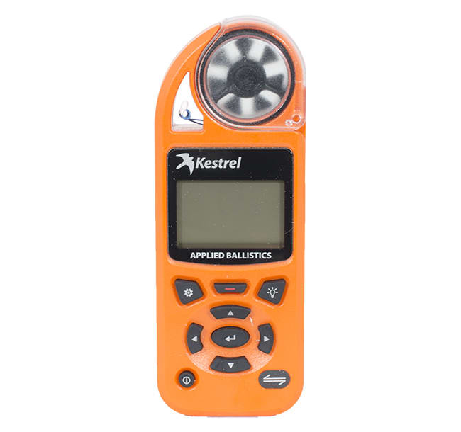 Kestrel Elite Blaze Orange Weather Meter with Applied Balistics 0857ABLZ
