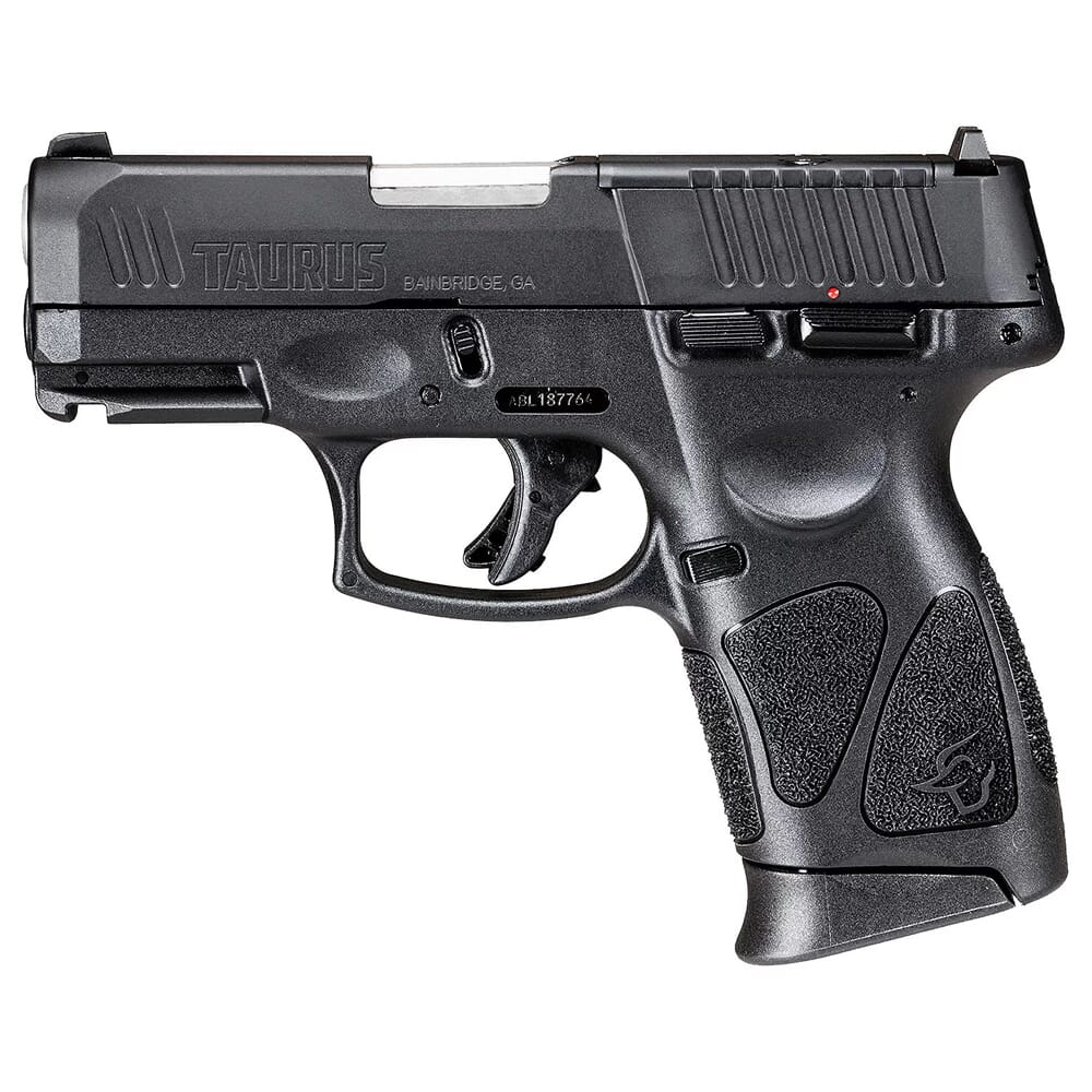 Taurus G3C 9mm 3.26" Bbl Black Optics-Ready Pistol w/(2) 10rd Mags 1-G3CP931-2x10