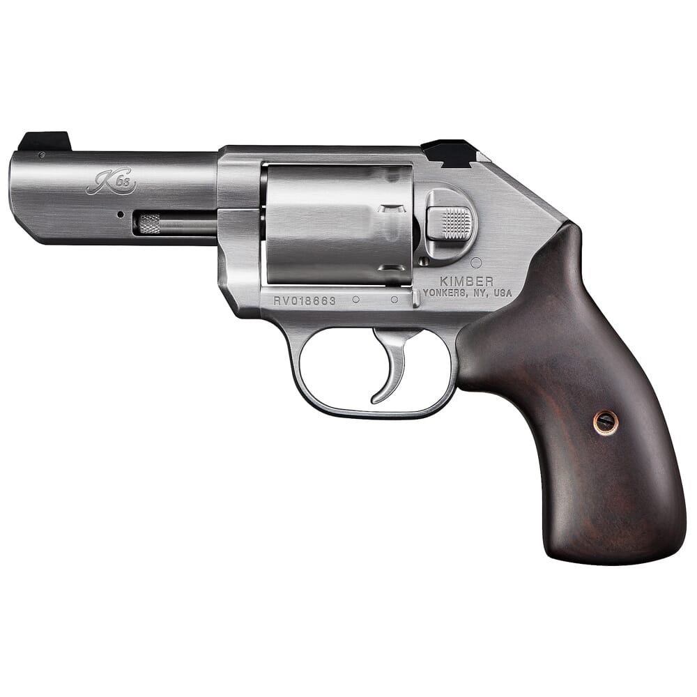 Kimber K6s Stainless .357 Mag 3" Bbl CA Compliant Revolver 3400011CA