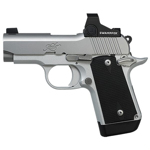 Kimber Micro 9 Stainless (OI) 9mm 8rd Pistol w/Rear Swampfox Sentinel 3 MOA Red Dot Sight 3300220