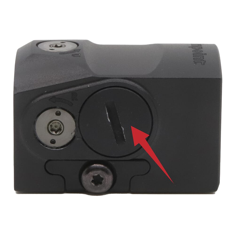 Aimpoint USED ACRO P-1 3.5MOA Reflex Sight 200504 Battery Cap Scratched UA2925