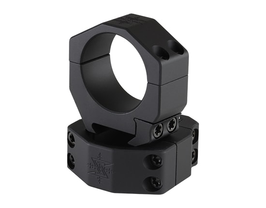 Seekins 35mm 1" High scope rings, 4 cap screw Sek_35-1-H-4