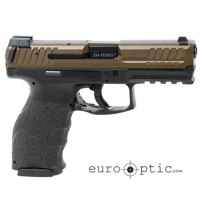 HK VP9 9mm Midnight Bronze Handgun (3) 10rd Magazines and Night Sights 81000140