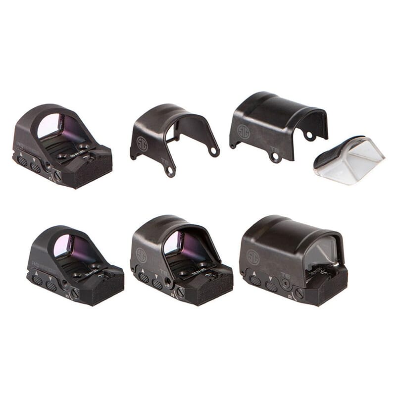 Sig Sauer ROMEO2 1x30mm Circle Dot Modular Reflex Sight w/Half & Full Shrouds SOR21000