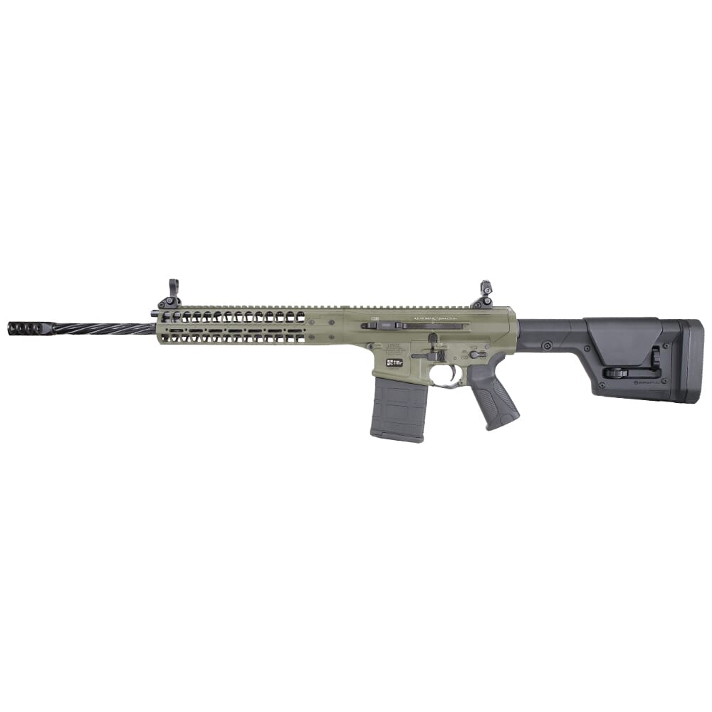 LWRC REPR MKII 7.62x51 20" 1:10" 5/8x24 Spiral Fluted Bbl OD Green Side Charge Rifle REPRMKIIR7ODGF20SC