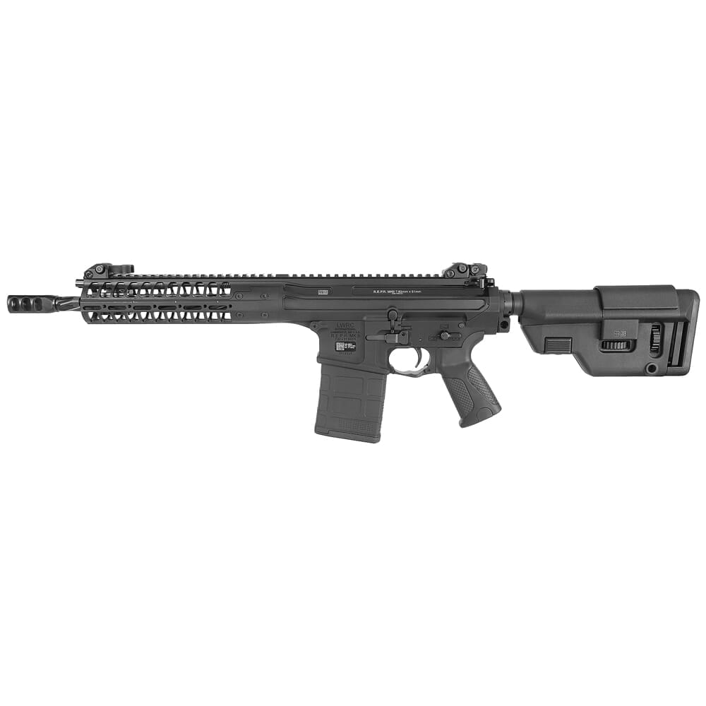 LWRC REPR MKII 7.62x51 12" Std Hvy Bbl Blk Rear Charge Rifle REPRMKIIR7B12