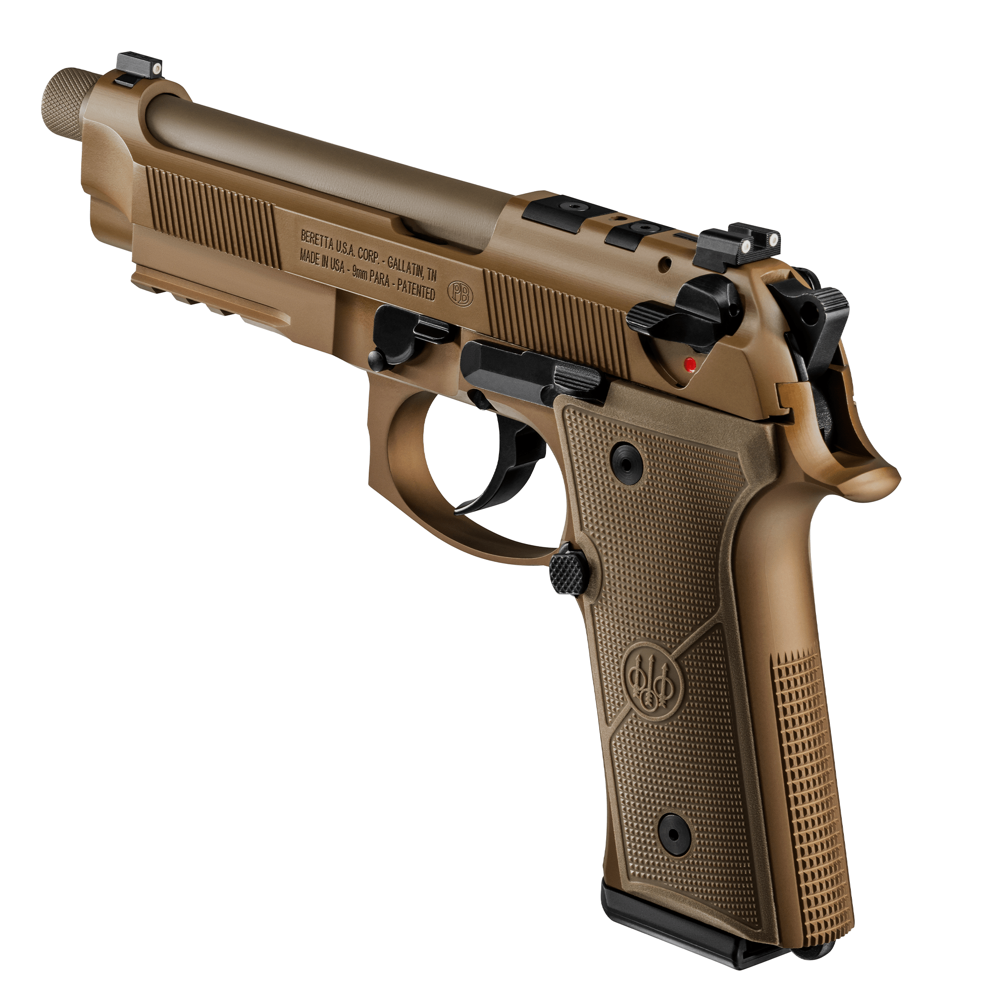 Beretta M9A4 RDO 9mm 5.1" Bbl DA/SA Semi-Auto Type G FDE w/(3) 10rd Mags-img-2