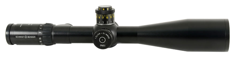 Schmidt Bender PMII 5-25x56 L/P DT H58 FFP MRAD CCW
