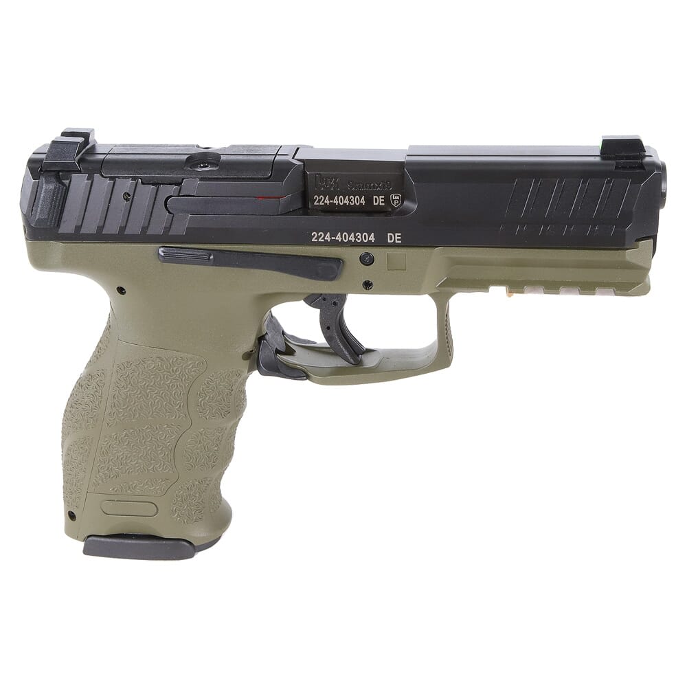 HK VP9 9mm 4.09" Bbl Optics Ready Green Pistol w/(2) 10rd Mags 81000613