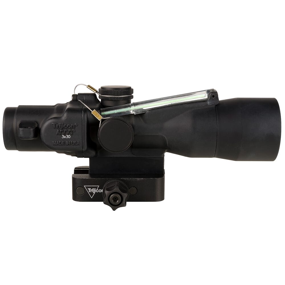 Trijicon ACOG 3x30 Dual Illum Green Crosshair 300BLK 115/220gr. Ballistic Compact Riflescope w/Q-LOC Mount TA33-C-400382