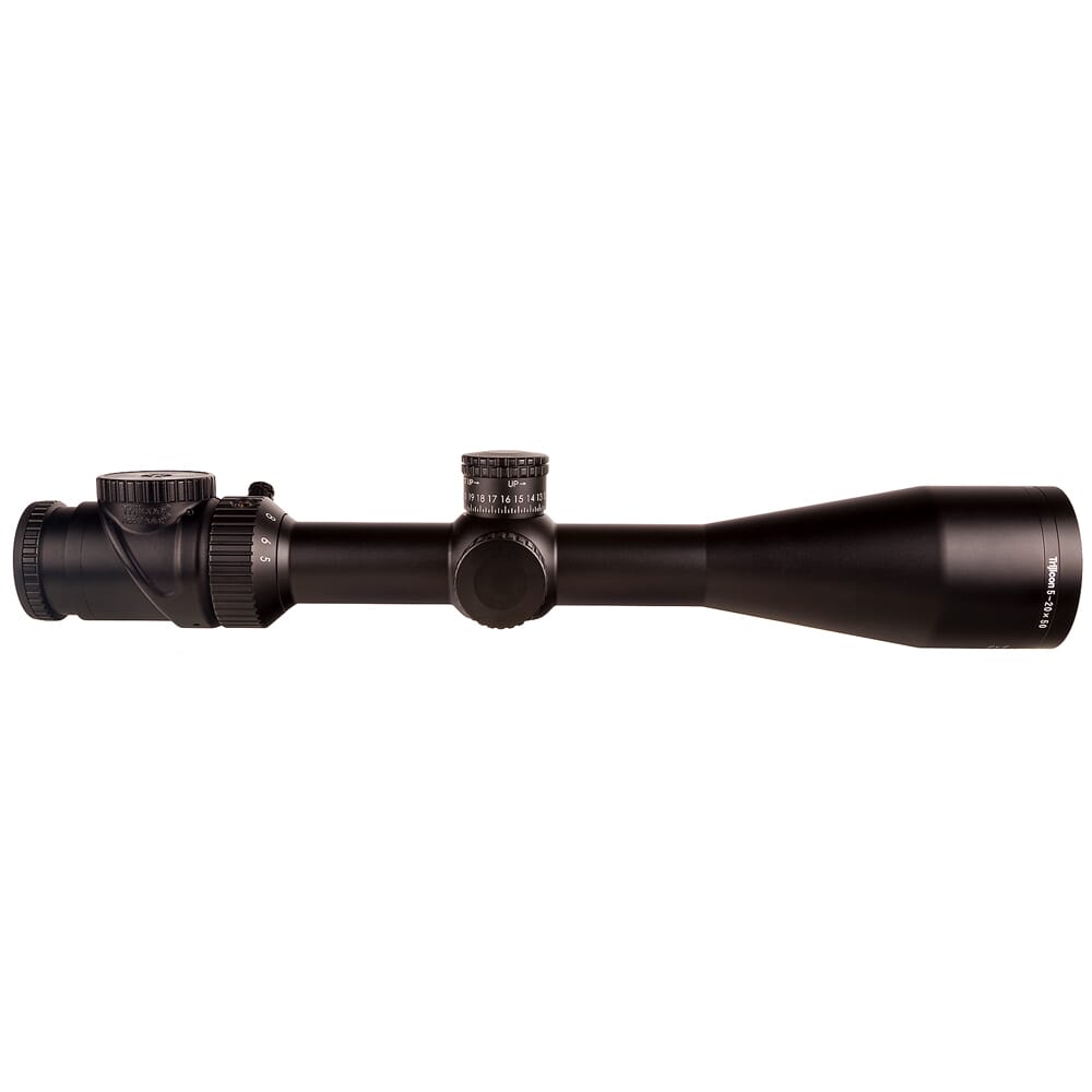 Trijicon AccuPoint 5-20x50 w/ BAC, Green Triangle Post Reticle, 30mm, Satin Black Riflescope 200154