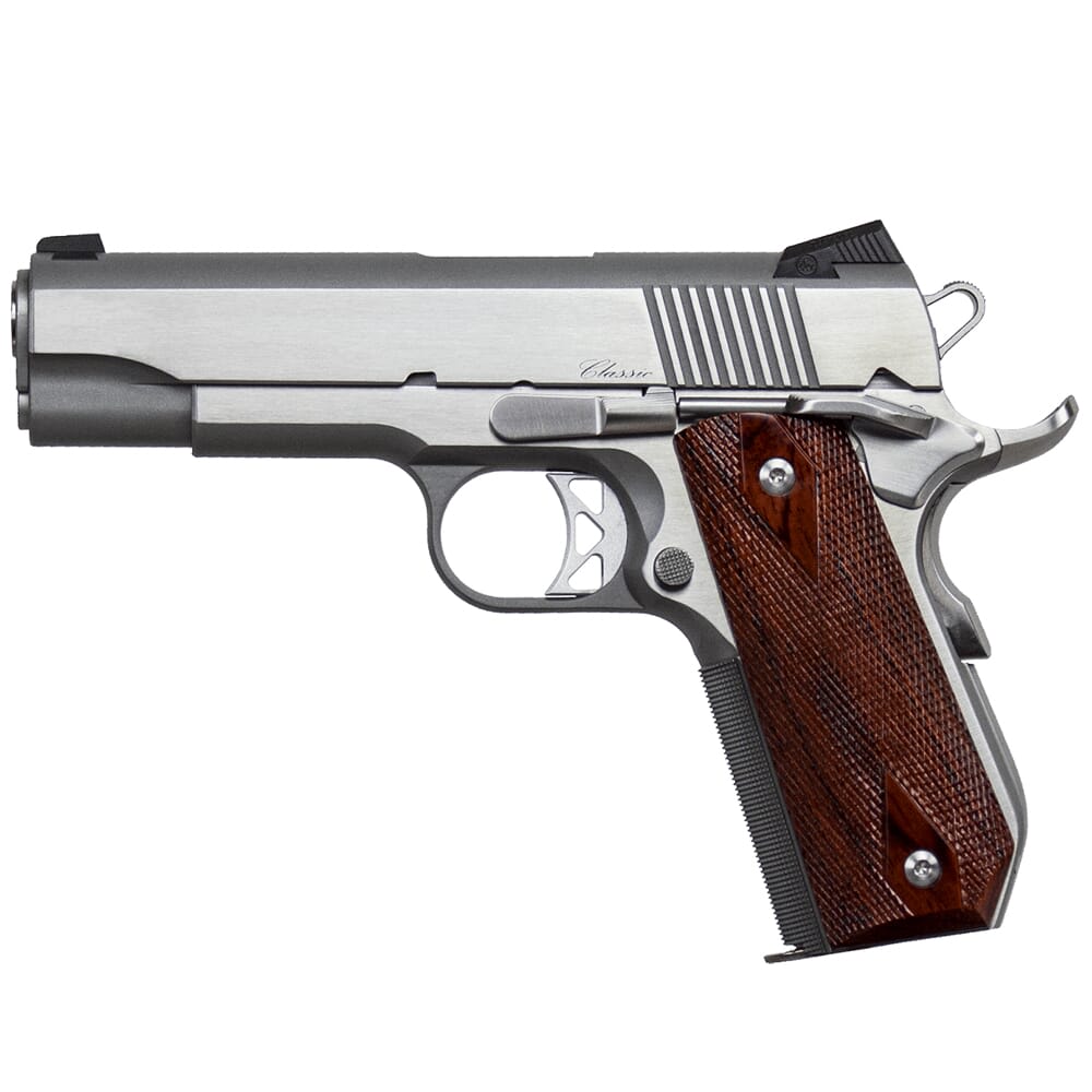 Dan Wesson Commander Classic Bobtail .45ACP SS Bobtailed Frame w/Trit Night Sights, 8rd, CA-Compliant Pistol 01912