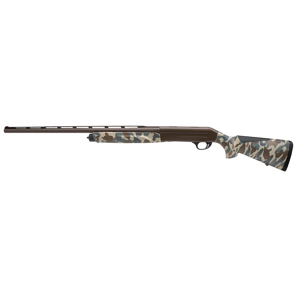 Sauer SL5 Waterfowl 12ga 3.5" 28" Bbl Semi-Auto Brown Cerakote Shotgun w/F. Bear Old School Camo Stock SASA1228CBFBOS