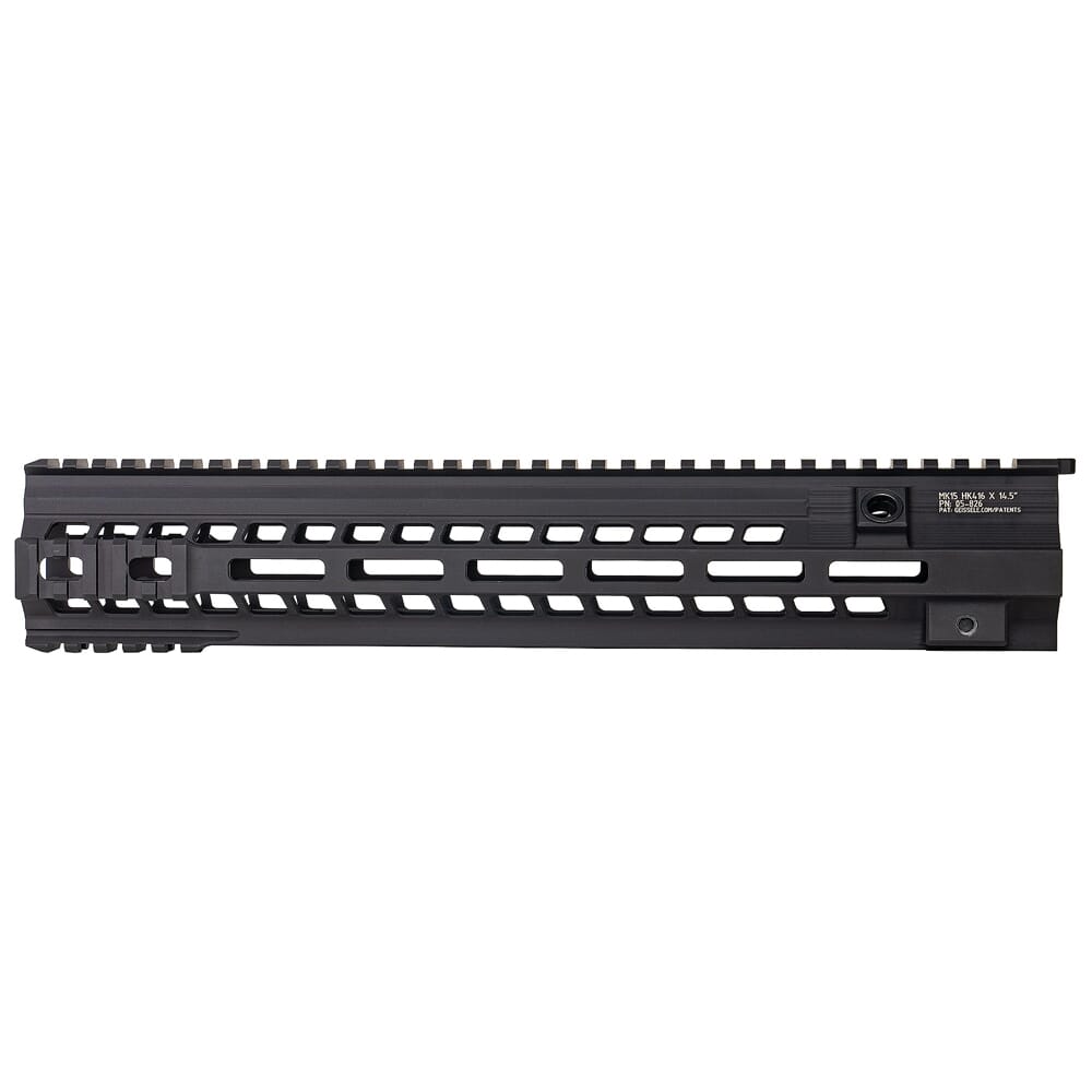 Geissele 14.5" HK416 M-LOK MK15 Black Super Modular Rail 05-826B