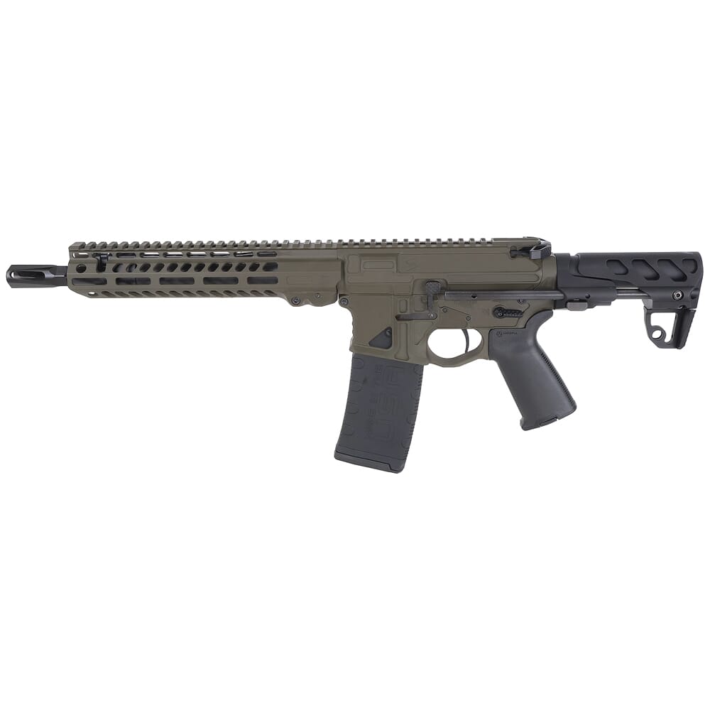 Seekins Precision CQ PDW .223 Wylde 10.5" 1:8" 1/2"x28 TPI Bbl OD Green Short Barrel Rifle 0011300085-ODG
