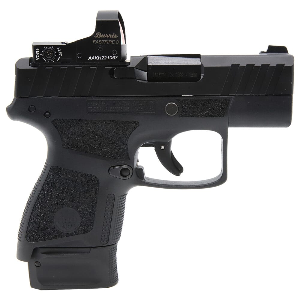 Beretta APX A1 Carry RDO 9mm 2.9" Bbl Black Semi-Auto Pistol w/(1) 8rd Extended Mag & Burris FastFire 3 JAXN9208AICO