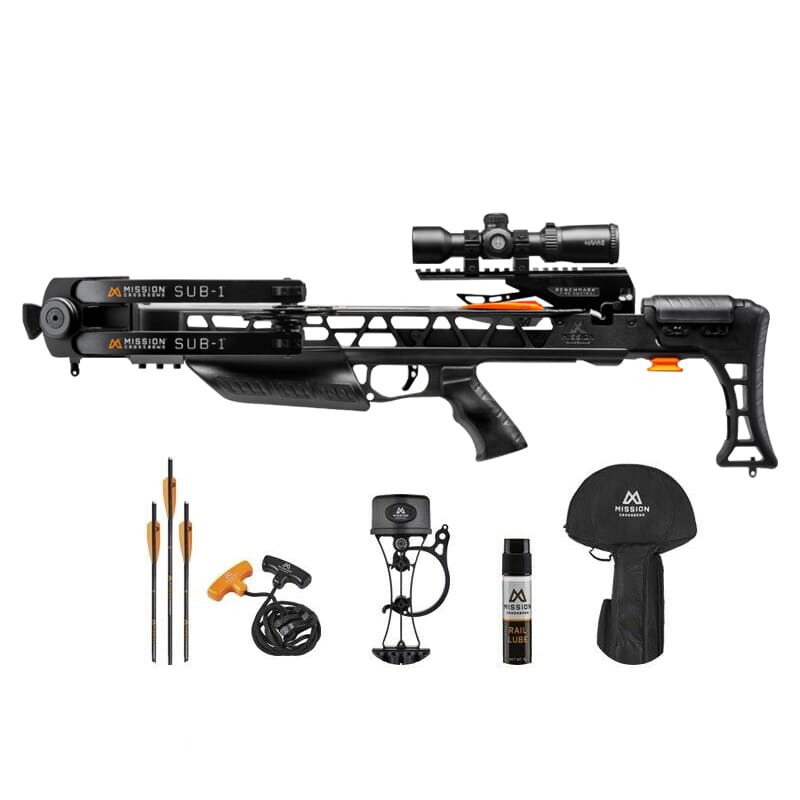 Mission Sub-1 Black Crossbow w/Pro Kit XK031