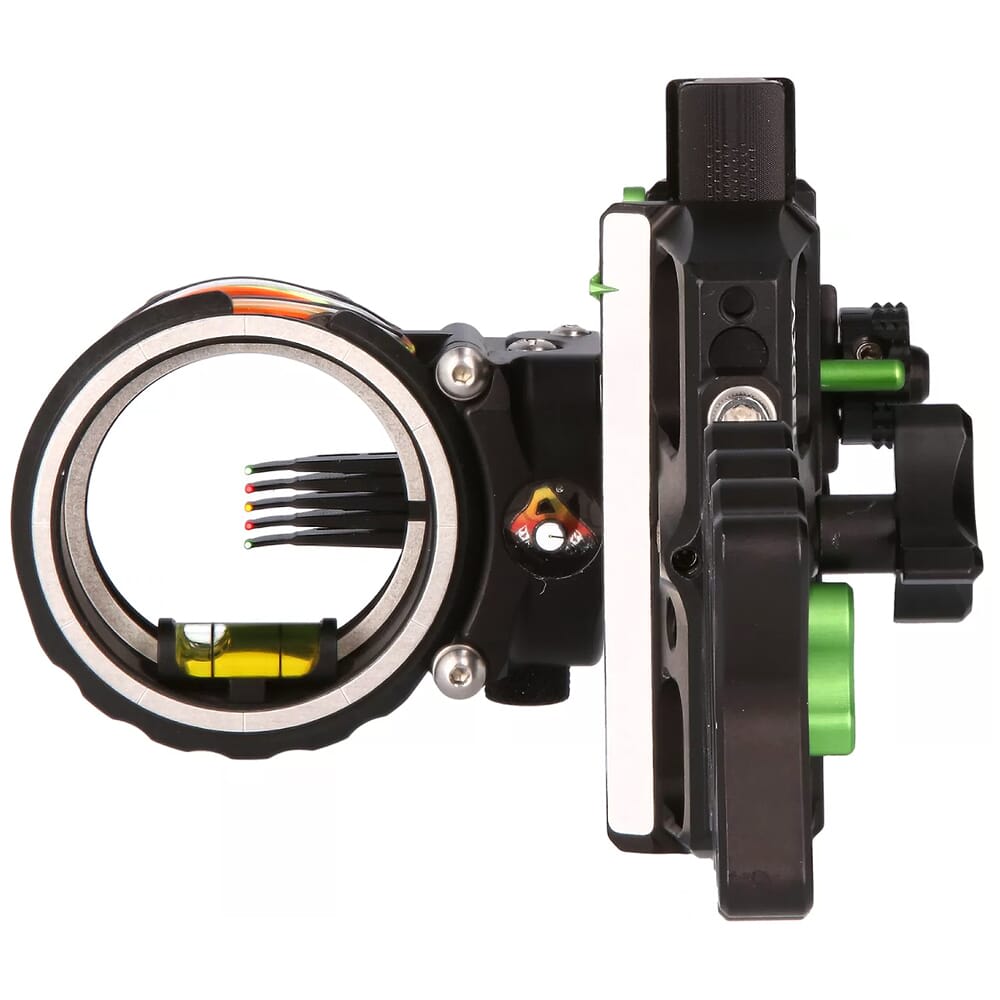 AXCEL Archery AccuHunter Slider AccuStat II Scope Non-Dampened 5-Pins .019 Black Bow Sight ACHN-N519-4BK