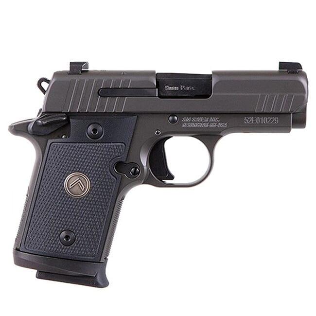 Sig Sauer P938 9mm 5.9" Legion Gray DA/SA Pistol X-Ray 3 Black G-10 Grip (3) 7rd Steel Mag 938-9-LEGION