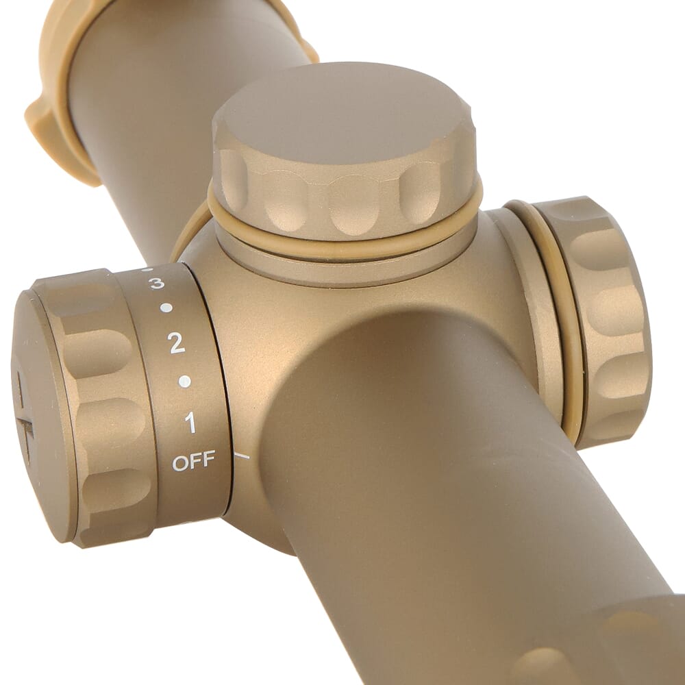 SAI Optics SAI 6 1-6x24mm .1 MRAD FFP 6.8 BDC Rapid Aiming Feature Riflescope RNG16-T170-C30