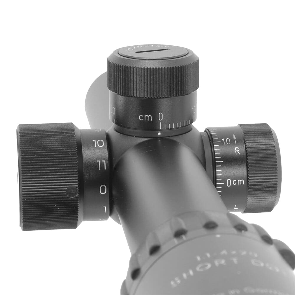 Schmidt Bender 1.1-4x20 PM II ShortDot FD 1.BE CQB 1 cm CW ST LT / ST LT LL 649-811-917-C6-B8TS